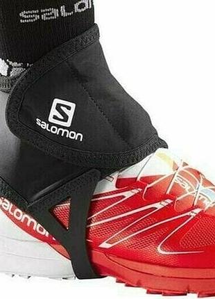Salomon
гетри для бігу trail gaiters low чорний.роз.s