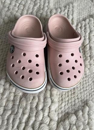 Crocs рожеві c 10-11
