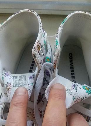 Оригинальный кеды для девочки converse 6