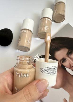 Тональный крем флюид выравнивающий для сухой кожи long cover fluid pase 30ml