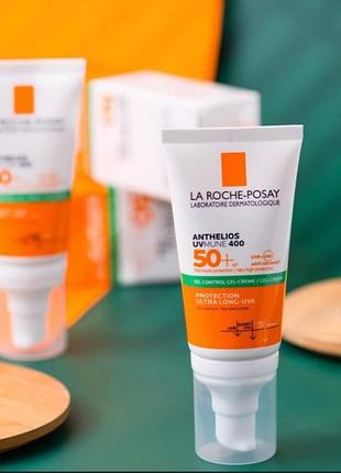 Солнцезатный гель крем la roche-posay anthelios xl spf 50+ матовое средство для лица