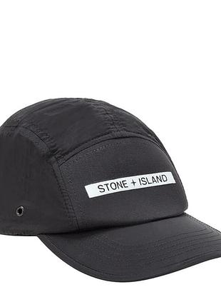 Кепка бейсболка nylon 5-panel cap stone island 5-панельна кепка
