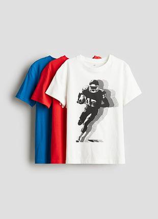 Бавовняні футболки h&m 9641