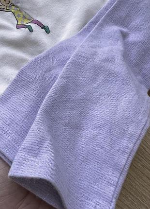 Комплект для дівчинки лосини та кофтинка 3