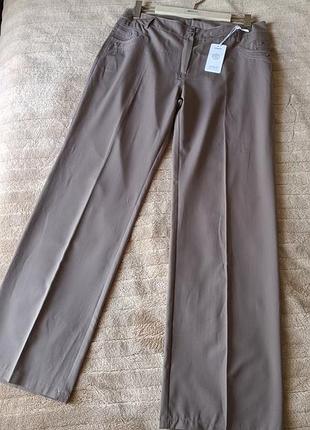 Легкие женские брюки на лето прямые новые! 50 размер