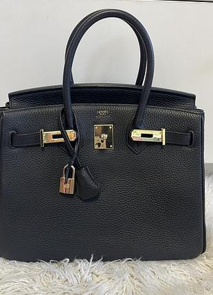 Сумка натуральная кожа hermes