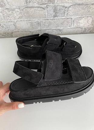 Босоніжки чорні ugg