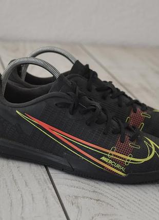 Nike mercurial дитячі футбольні кросівки сороконіжки чорні оригінал 36 35.5 розмір