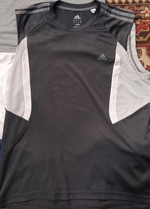 Чорна майка adidas
