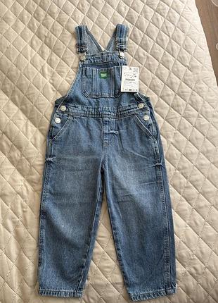 Джинсовий комбінезон zara