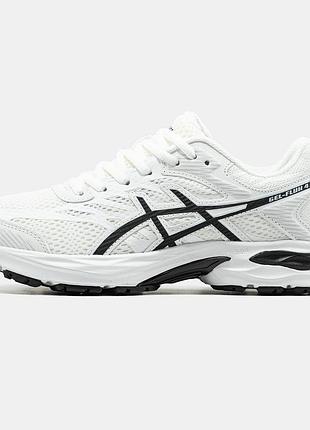 Женские кроссовки asics gel-flux 4 white black 37-38-39-40-41