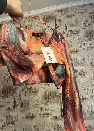 Топ, жіночий, крутий бренд missguided ,розмір м але більше на s