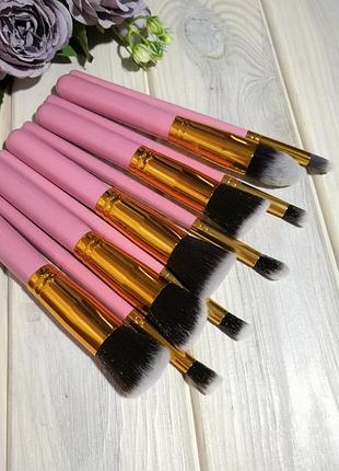 Фінальний розпродаж!  10 шт таклон пензлі для макіяжу набір probeauty