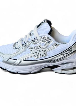 New balance 740 white gray. артикул 4399