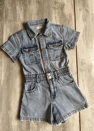 Джинсовий комбінезон