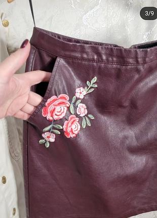 ❤️юбка мини кожзам 3