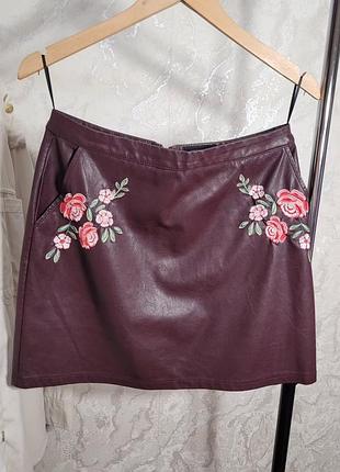 ❤️юбка мини кожзам 2