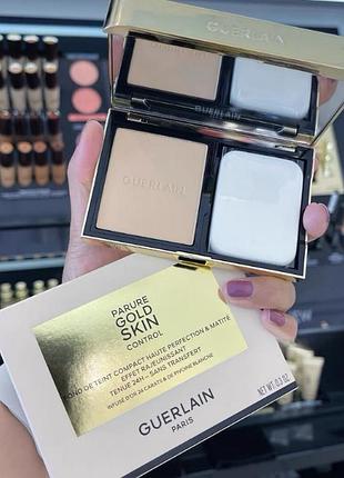 Пудра guerlain parure gold skin