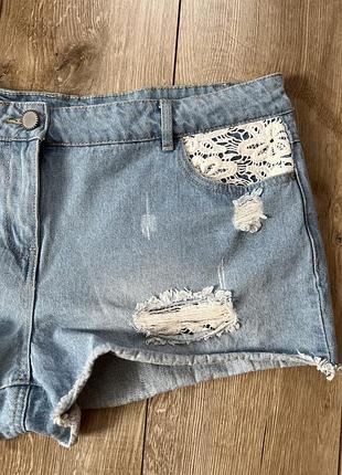 Джинсові міні шорти 2