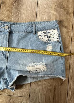 Джинсові міні шорти 5
