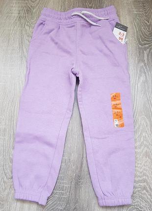 Джоггеры штаны для девочки 98 размера