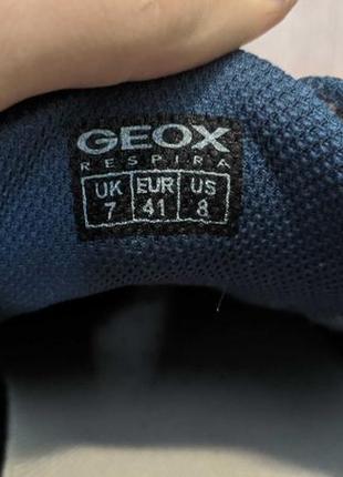 Кроссовки кожаные geox7 фото