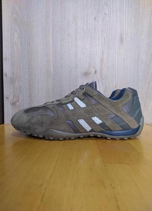 Кроссовки кожаные geox