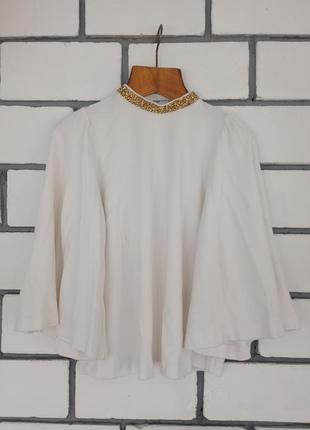 Святкова кофта блузка, прикрашена камінням