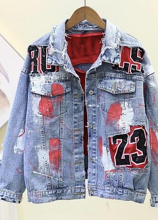 Жіноча джинсова куртка від rodman