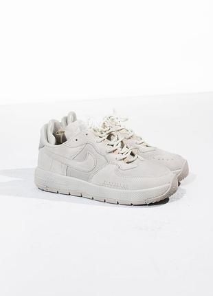 Мужские кроссовки nike air force 1 wild grey | smb