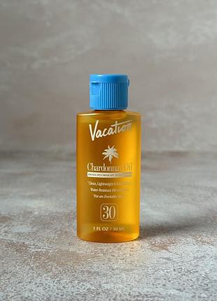 Vacation - chardonnay oil spf 30 sunscreen - сонцезахисна олія з шардоне spf 30, 30 ml