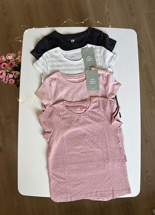 Футболка на дівчинку фірми h&m, розмір 110 116