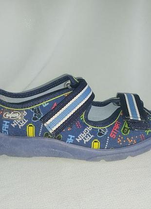 Босоніжки текстиль