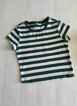 Футболка в полоску zara c