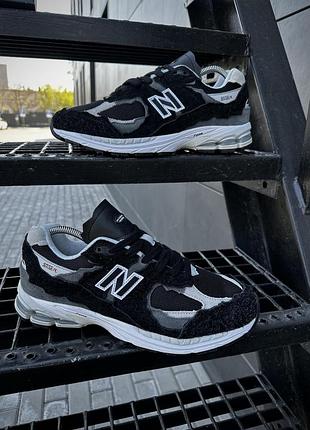New balance 2002r black. артикул 5513-2