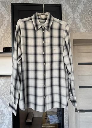 Нова сорочка рубашка в клітинку zara