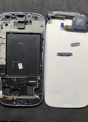 Рамка дисплея со средней частью samsung galaxy s3 i9305 снятая