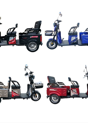 Электротрайк электроскутер crosser transit tr-5vagon(1000w, 72v, 20ah)!️