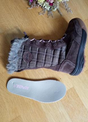 Зимові чоботи чобітки ботінки teva✋ waterproof / оригінал ✋6 фото