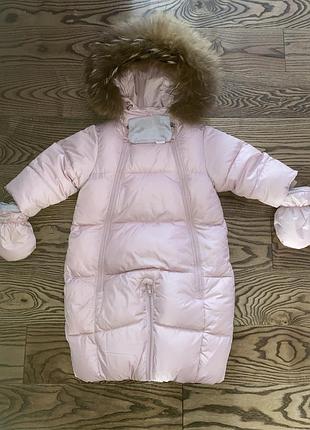 Зимовий дитячий комбінезон-трансформер