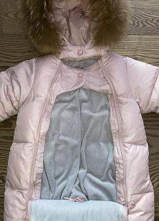 Зимовий дитячий комбінезон-трансформер