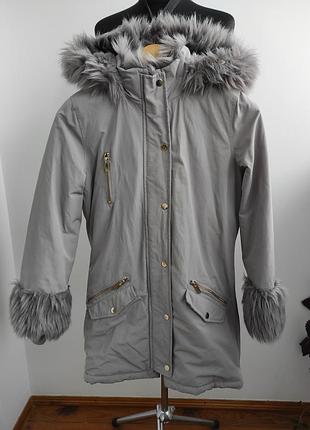 Тепла парку на зріст 152 см від river island