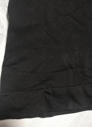 Черная майка, утягивающее белье, размер м2 фото