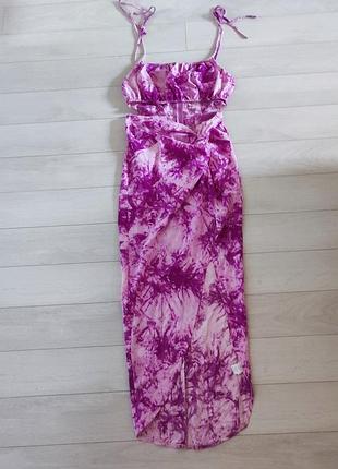 Довга сукня сарафан