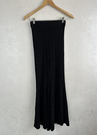 Поло прозрачні лосіни з люрексом