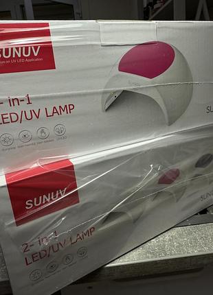 Лампа для манікюру sunuv 2c кварцові лампочки