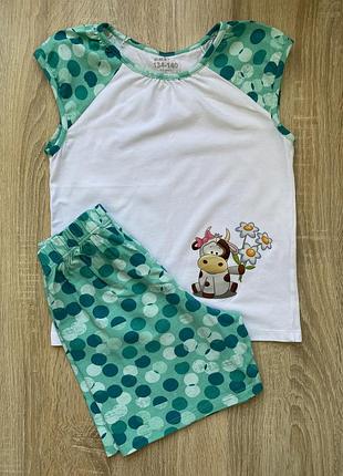 Піжама на дівчинку 8-9 років.