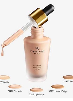 Тональная основа флюид giordani gold все в наличии