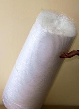 (впп) воздушно пузырчатая пленка двухслойная, 30 м х 1 м, д65