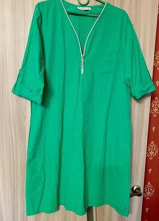 Сукня літо, натуральна тканина дуже гарний колір